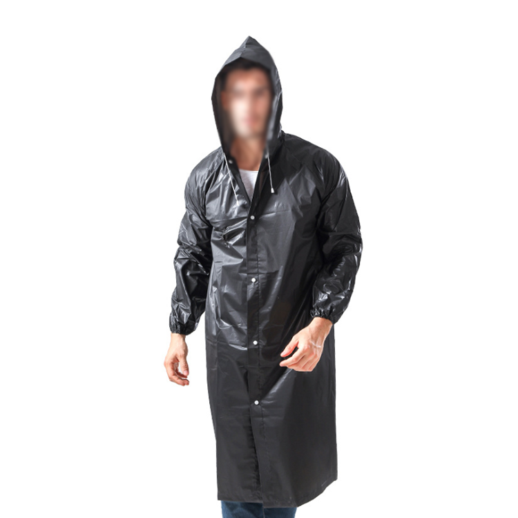 Disposable Eva Motorcycle Rain Coat Poncho Raincoat