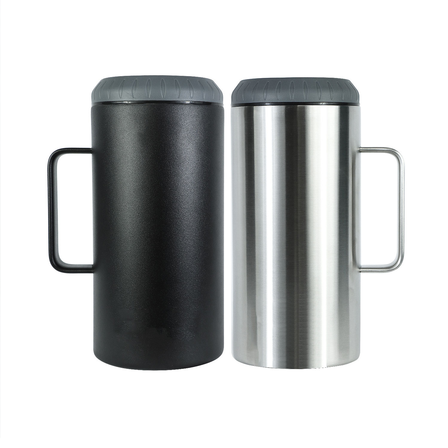 Double Wall Customize Portable Wine Beverage Insulated Drink Insulated Can Cooler Stainless Steel Bottle Cooler for Beer