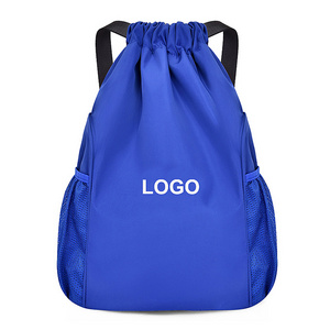 Guangzhou Sport Gym Nylon Canvas Cotton Kids Microfiber Custom Waterproof Logo Bag Canvas Drawstring Backpack