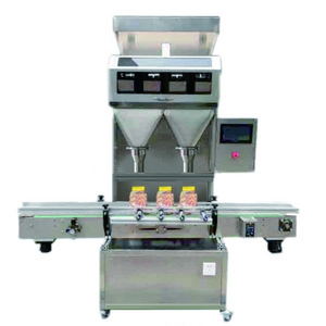 Fully Automatic Granular Products Nuts Peanuts Sunflower Seeds Almond Cashew Pet Glass Bottle Weighing Filling Machine