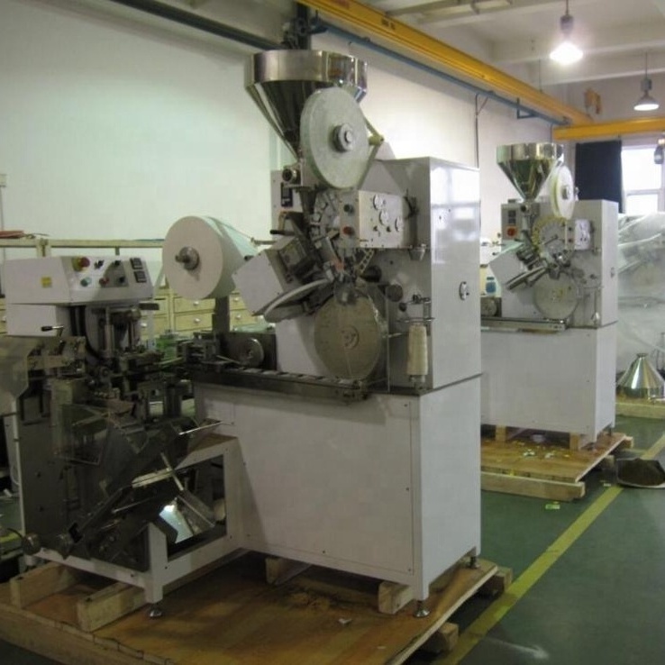 Full automatic double chamber black tea green tea bag packaging machine tea packing machinery