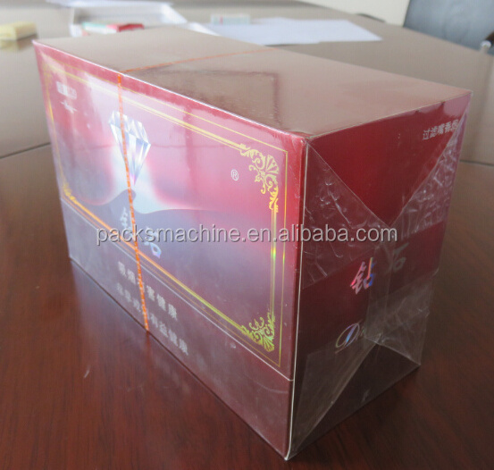 High speed tobacco packing machine tobacco box cellophane wrapping machine