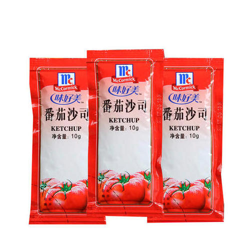 Automatic small tomato ketchup sachet filling machine