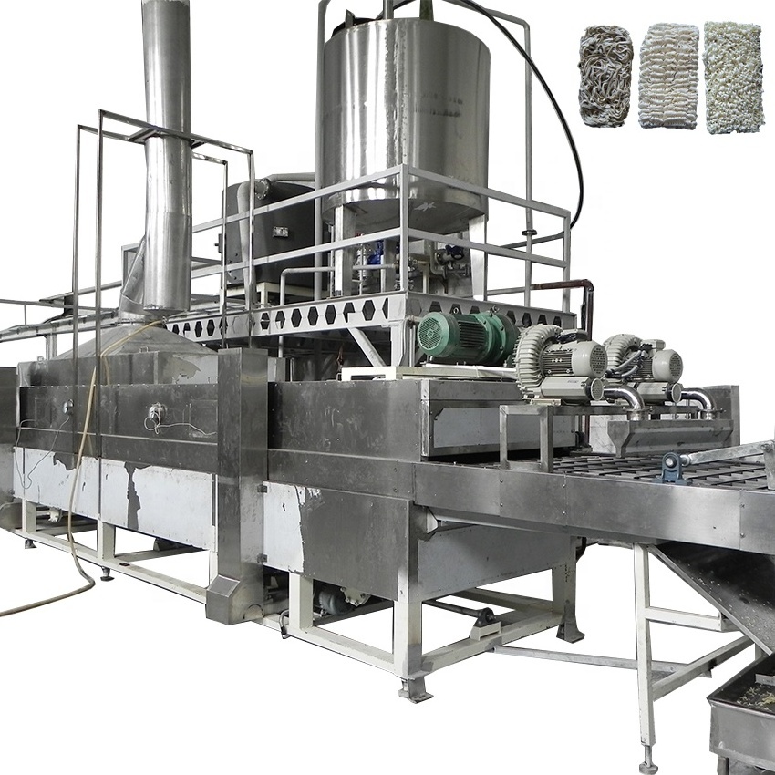 Cheap Price Automatic Fried Instant Making Machine Ripple Instant Noodle Production Line