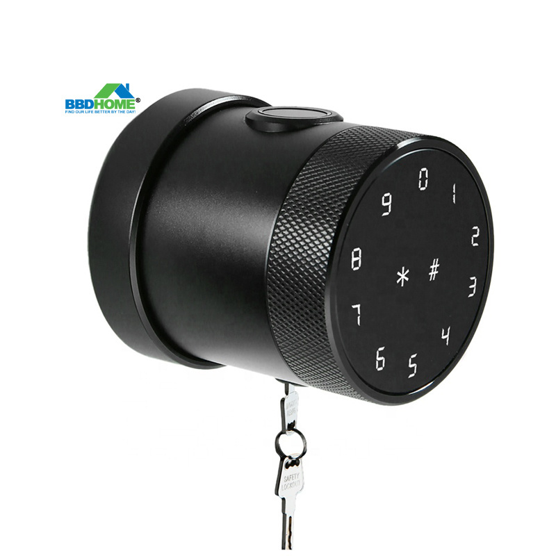 Fingerprint  With Keys Metal Security Anti-Theft Upgraded Biometric Lock Cerradura Electrica Smart Door Lock