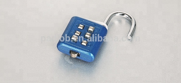 H305 Digit combination lock push button padlock