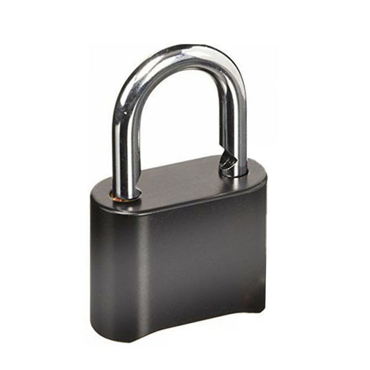 Hot Selling Resettable Zinc Alloy 4 Digit Heavy Duty Door Black Combination padlock Pad Locks for School Gym Cabinet