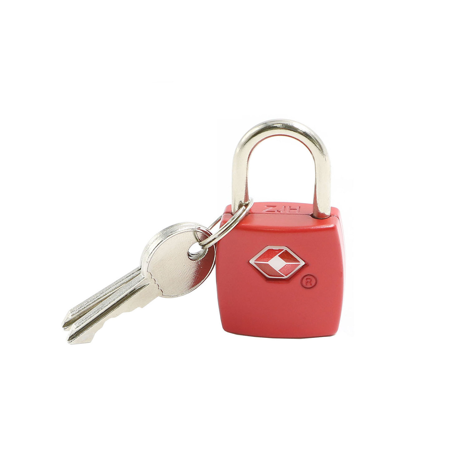 TSA8056 Zinc Alloy TSA Approved Mini Key Travel Bag Suitcase Padlock Portable Lock with Key