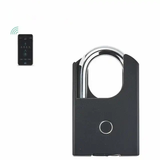 BBDHOME Gym High Quality Weatherproof Outdoor Bluetooth Keyless Bike Lock Fingerprint Smart Padlock