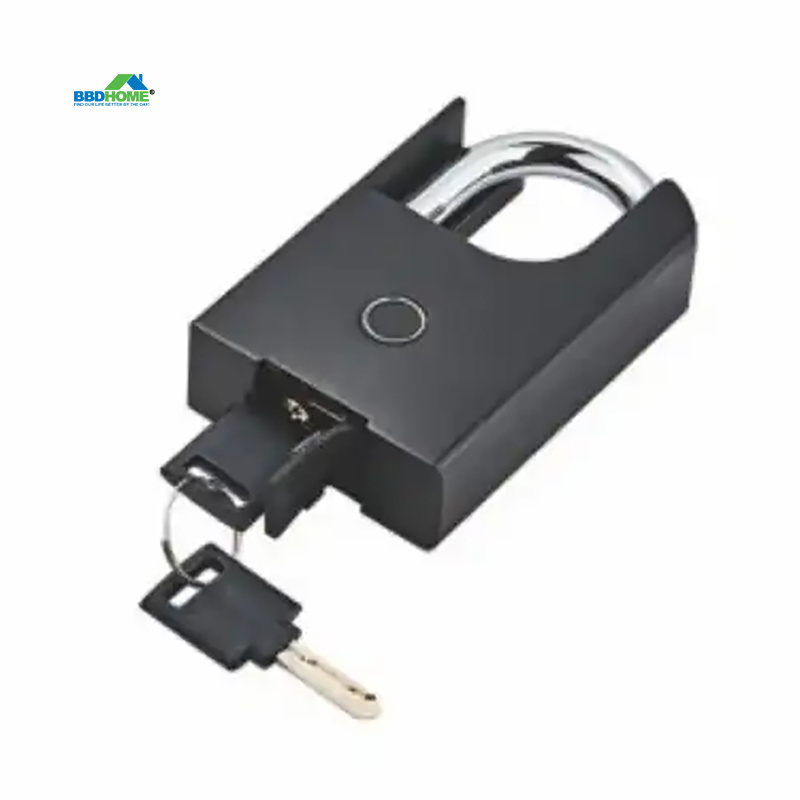 BBDHOME Gym High Quality Weatherproof Outdoor Bluetooth Keyless Bike Lock Fingerprint Smart Padlock