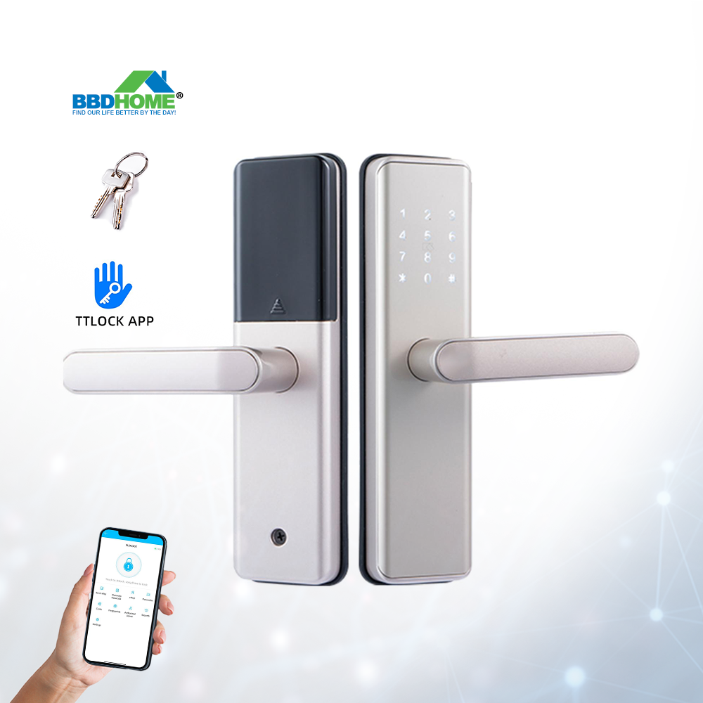 BBDHOME Factory direct sales Electronic Keyless Digital Deadbolt Door Lock Ble Ttlock App Smart Home Door Lock