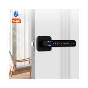 BBDHOME Tuya Bluetooth Mobile App  Intelligent Home Fingerprint Password Handle Lever Smart Door Lock