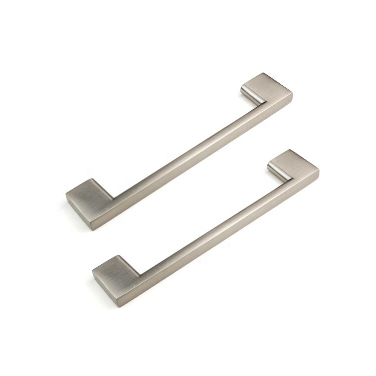 Drawer matt Black aluminium kitchen cabinets door pull handle  cabinet handles cabinet pulls and knobs