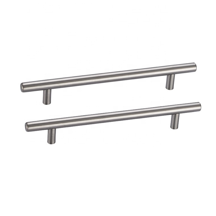 SS Hardware Door Cabinet Kitchen Furniture T Bar Stainless Steel Pull Handle