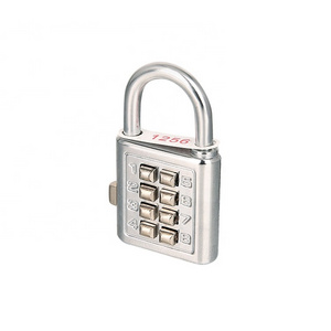 8button code padlock-HC01 Zinc  blind Padlock