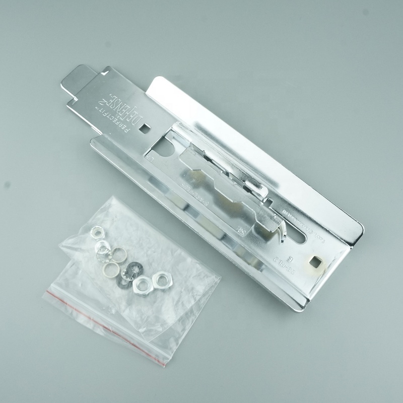 heavy duty  square panel corrugated door Stainless steel Door Security self storage latches