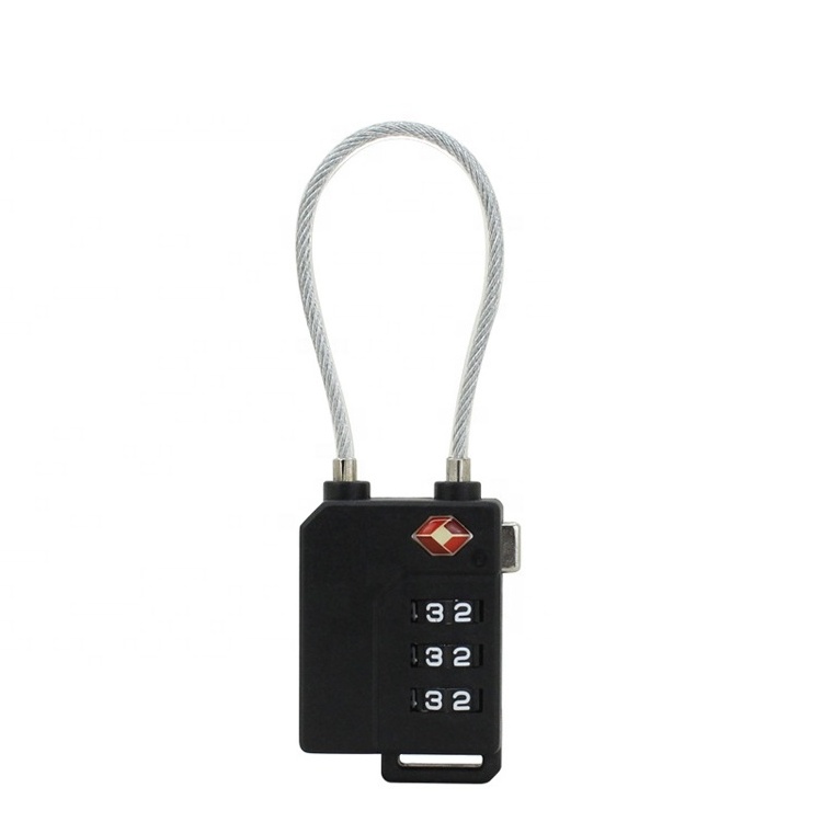 TSA21100 Cross-border tsa customs lock plastic code lock