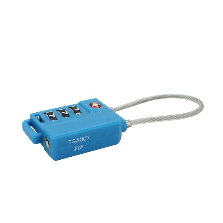 TSA21100 Cross-border tsa customs lock plastic code lock