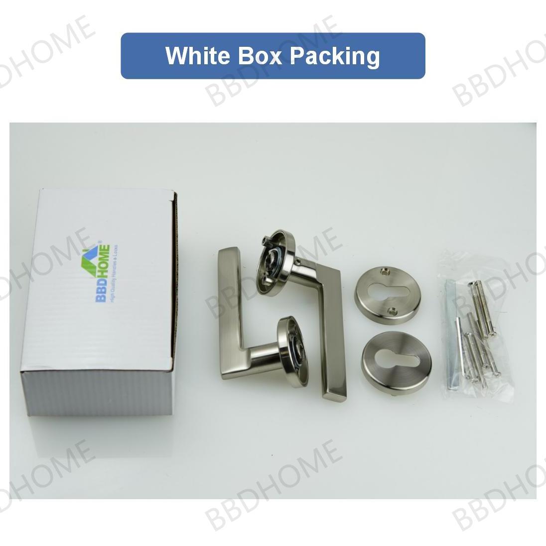 WPC door Israel aluminium rosette security magnet latch 70mm cylinder 8550mm lock body knob  locksets door handle lock