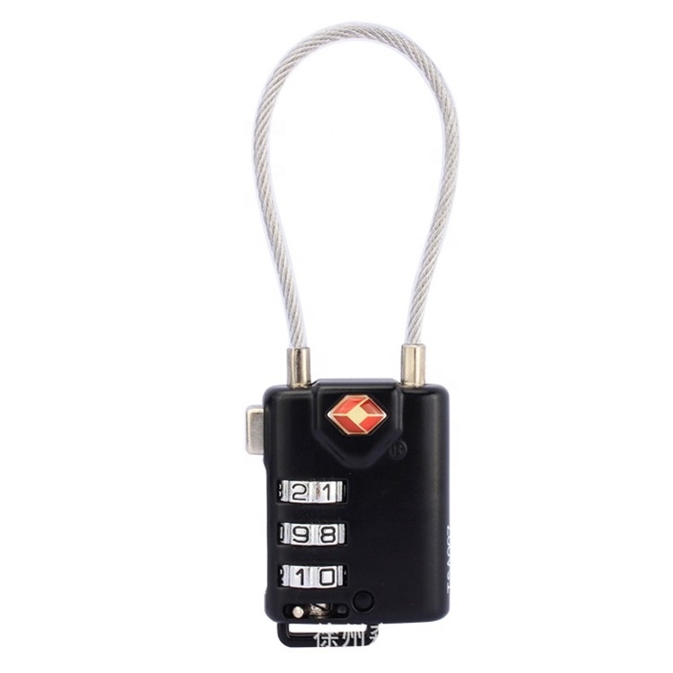 TSA21105 the customs lock metal zinc Padlock TSA Approved Licensed travel lock