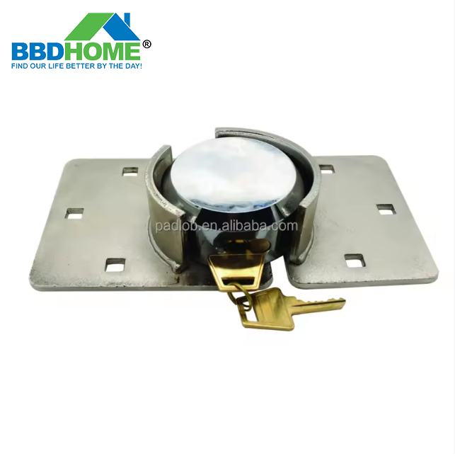 BBDHOME High quality Solid steel body Hidden Shackle Lock