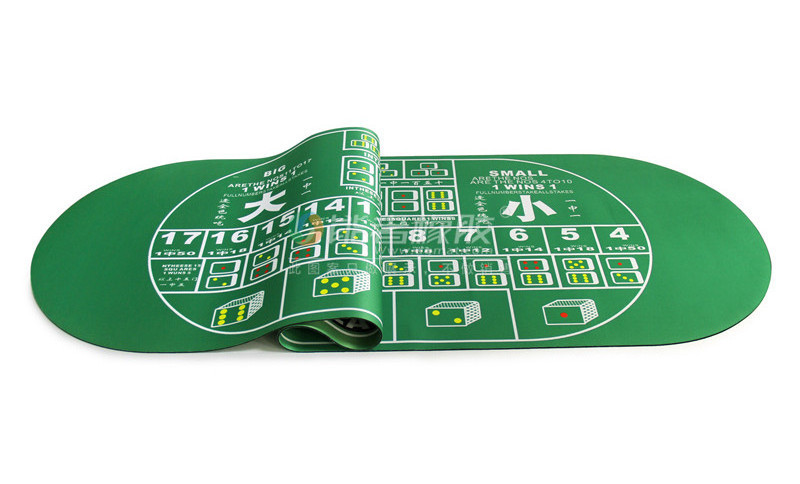 Professional OEM silk-screen eco-friendly rubber Multi-Game Gambling Tables majiang Chess Poker mat