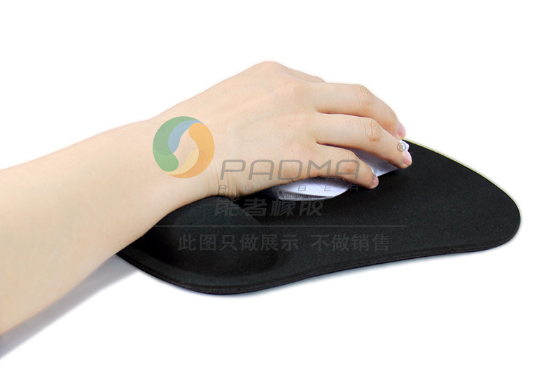 Custom gel mouse pad with wrist rest arm support gel  computer keyboard pad