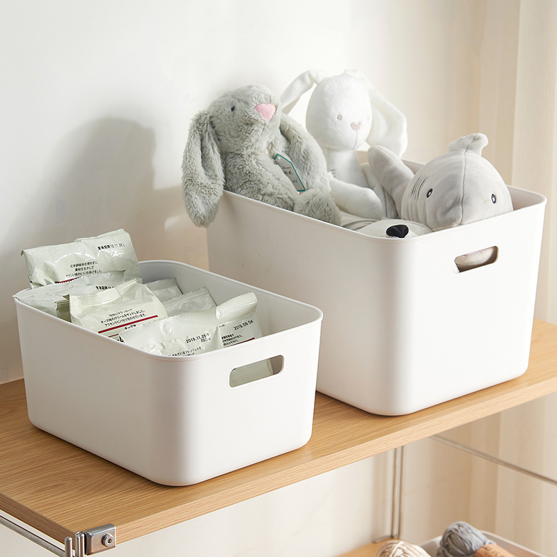 Organization Multi-functional PP home plastic storage box storage basket for small sundries anddaily supplies