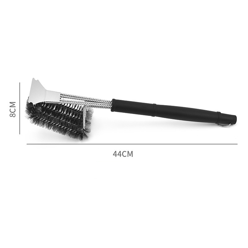 2023 Hot Sale Stainless Steel Bbq Grill Clean Brush Grill Brush And Scraper For Outdoor Grill