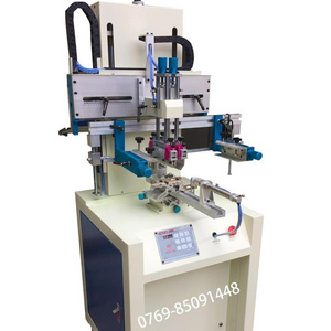 Hengjin good quality sports bottle silk screen printing machine for single color