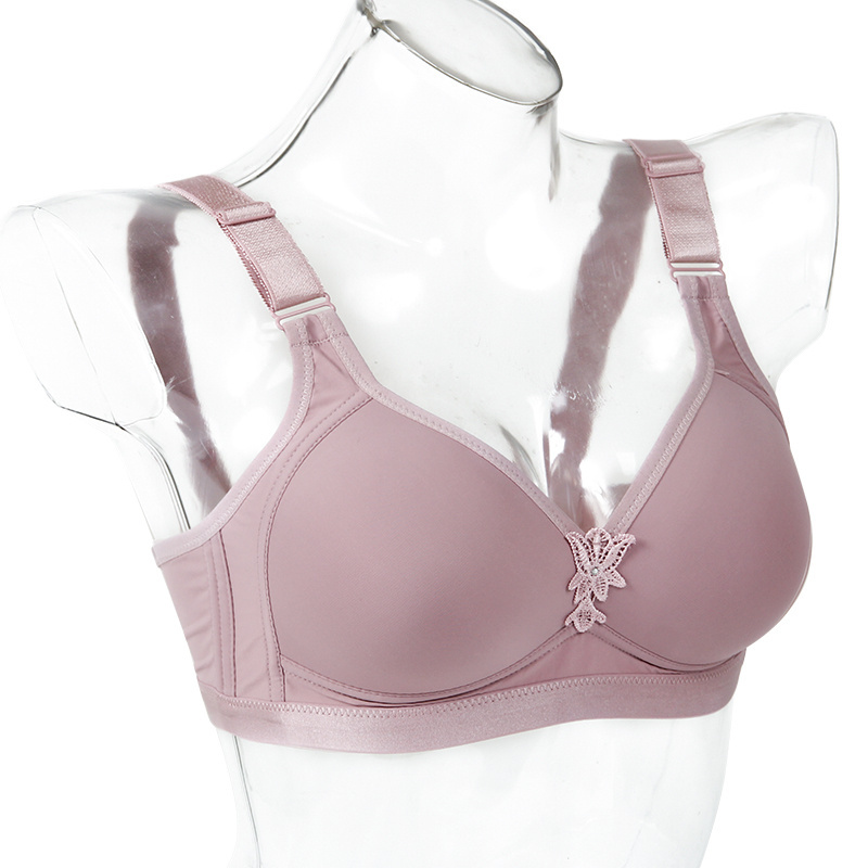 Wireless big breast bra sizes aunty bra wireless bra stocklots