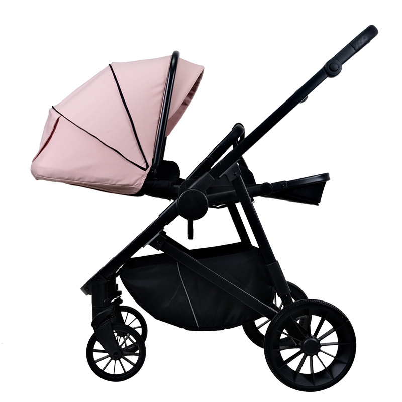 Free kids baby stroller wheel / Stainless Steel baby stroller with carriage prices / 3 in 1 carriage baby made in China