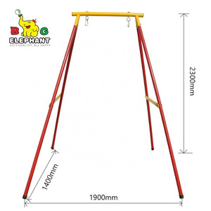 Factory Manufacturer Wholesale Outdoor Garden Metal Swing Frame Single Swing for Baby Toy Metal Swing Frame