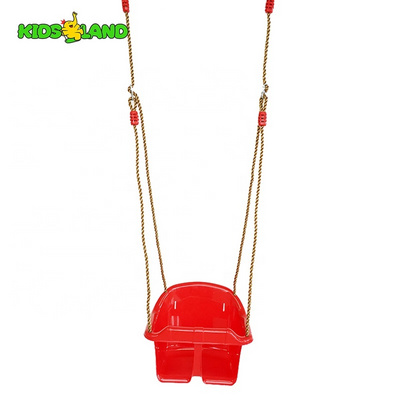 Red Plastic Baby Hanging Swing Chair Indoor Outdoor Tree Kids Toddler Swing Garden Swing Chair