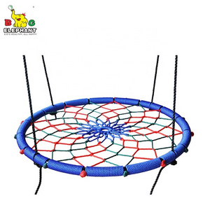 New Pattern Flower baby Indoor Round Nest Swing Outdoor Tree Web Net Swing for Kids