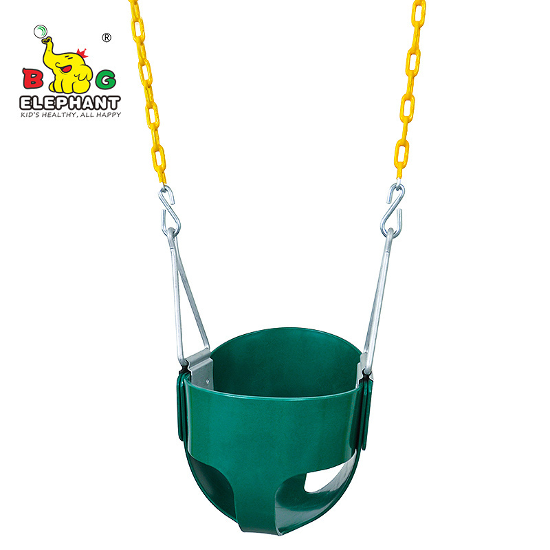 High Full Back Toddler Baby Bucket Swing For Outdoor and Indoor