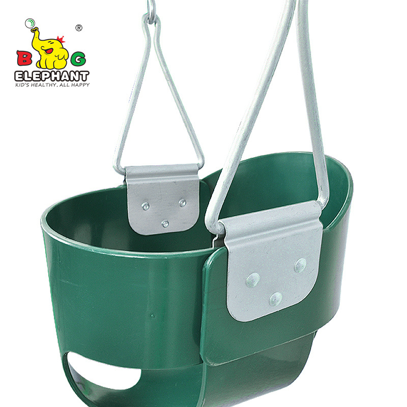 High Full Back Toddler Baby Bucket Swing For Outdoor and Indoor