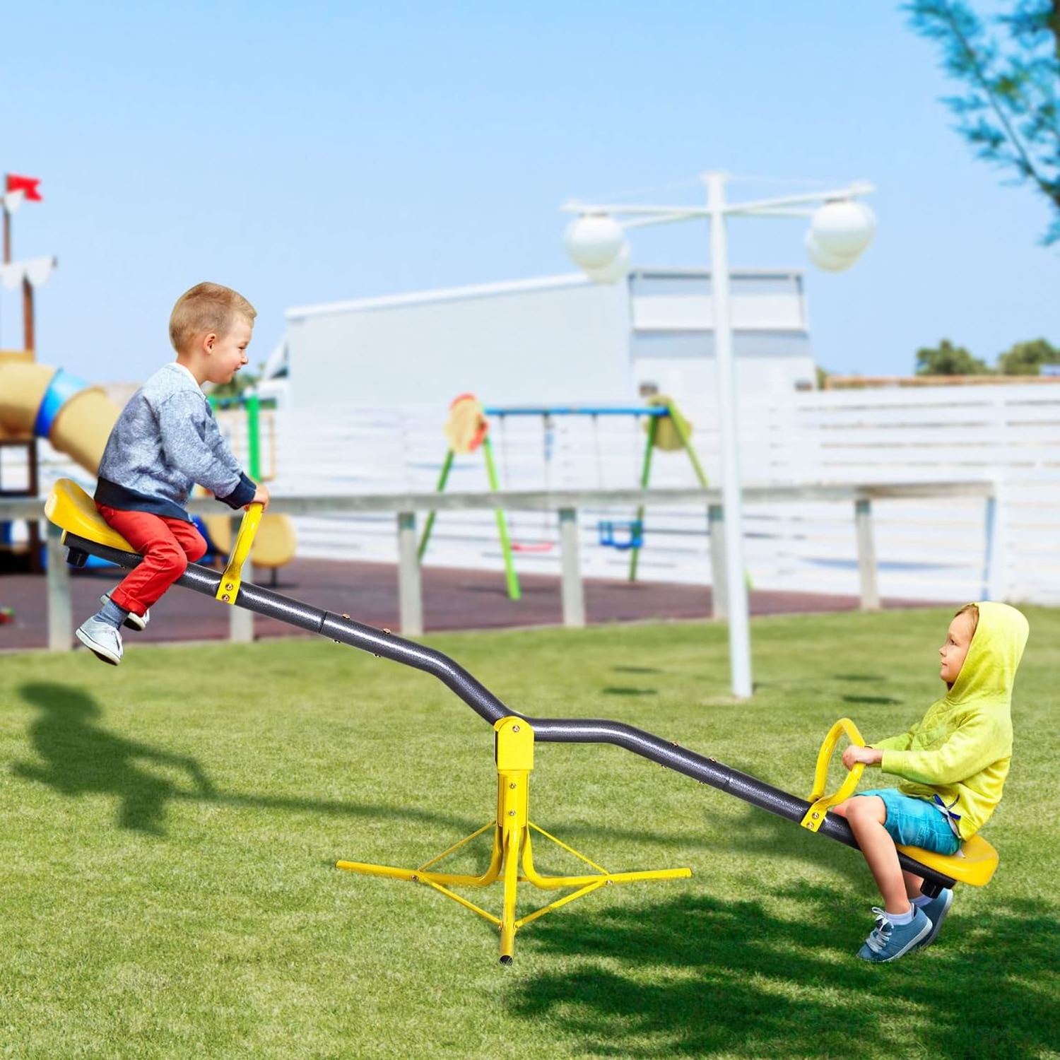 Supplier Factory Manufacturer Outdoor Park Equipment Seesaw Teeter Totter For Kids