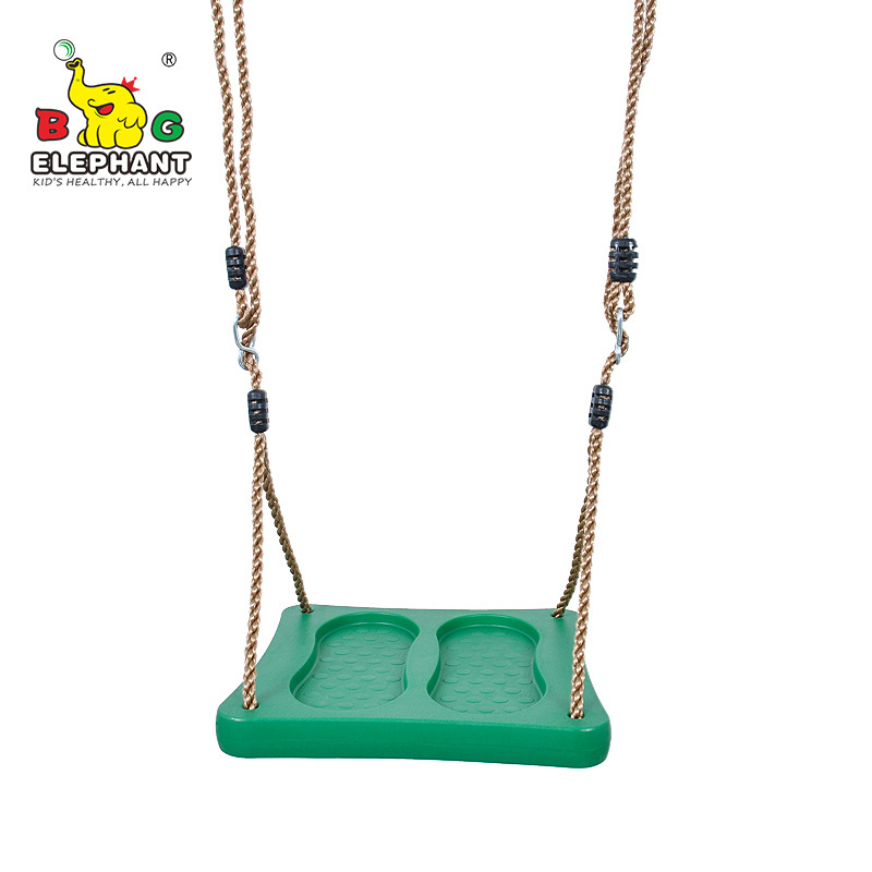 Non Slip Plastic Stand Swing Seat with PE Rope for KIds