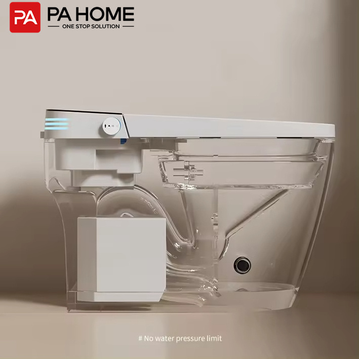 PA modern automatic ware auto open flush intelligent wc commode bidet toilet  bathroom wc smart toilet