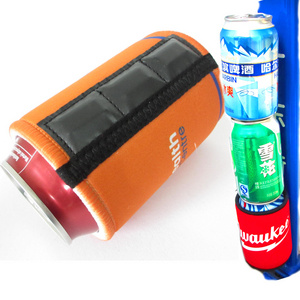 Custom Insulated Neoprene Stand magnetic Stubbies Holders Can Cooler with Magnets