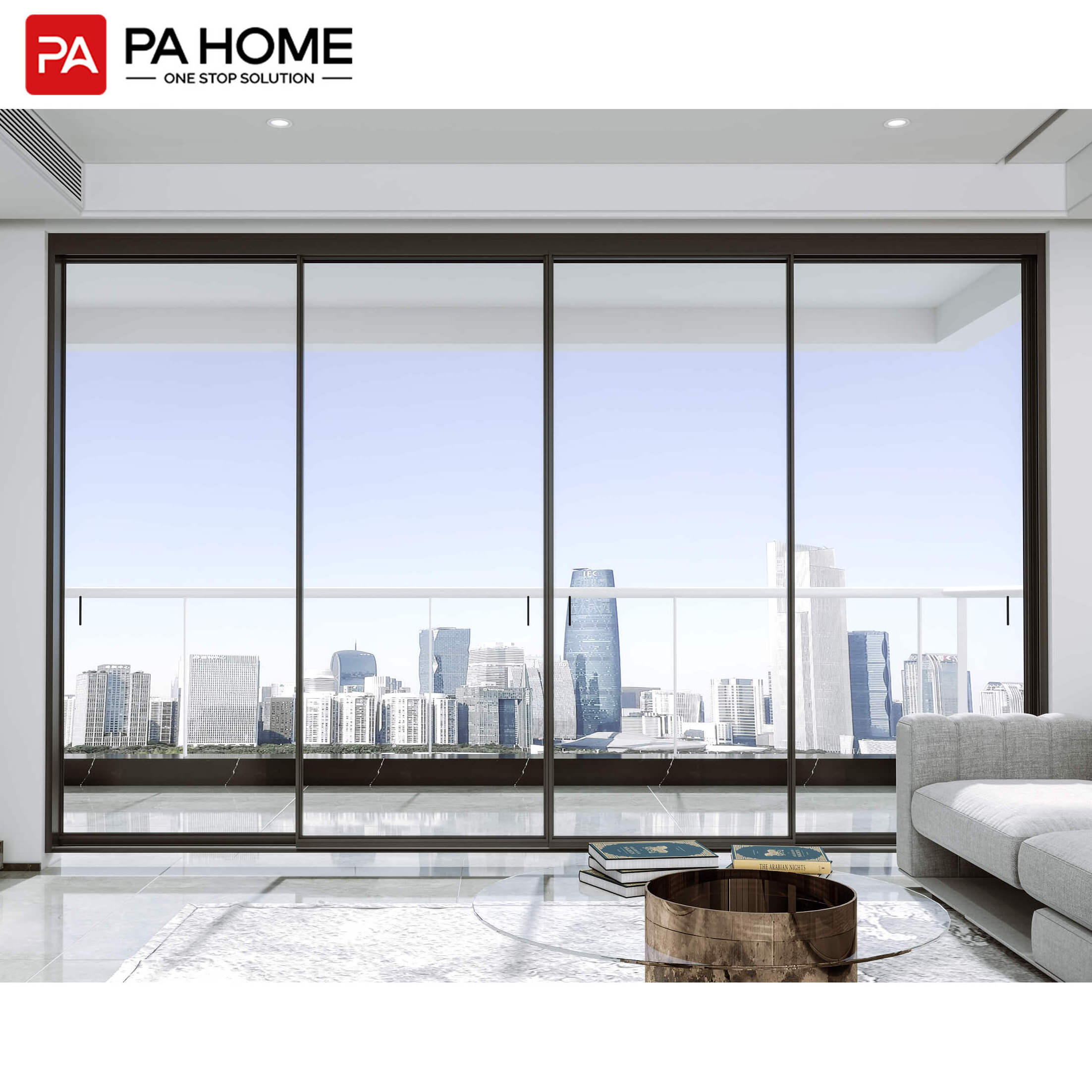 PA commercial interior single entry aluminum swing others casement glass door