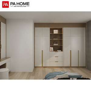 PA China Manufacturer New Model Plywood Wardrobe Korean Furniture Design