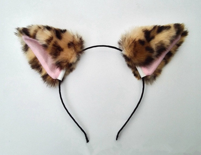 cosplay good quality fur sexy anime cat ear headband cat ears hair accessories for girls and women