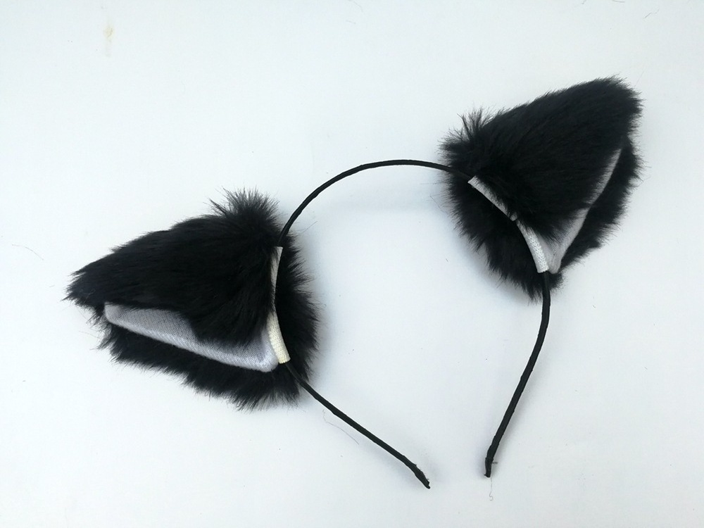 cosplay good quality fur sexy anime cat ear headband cat ears hair accessories for girls and women