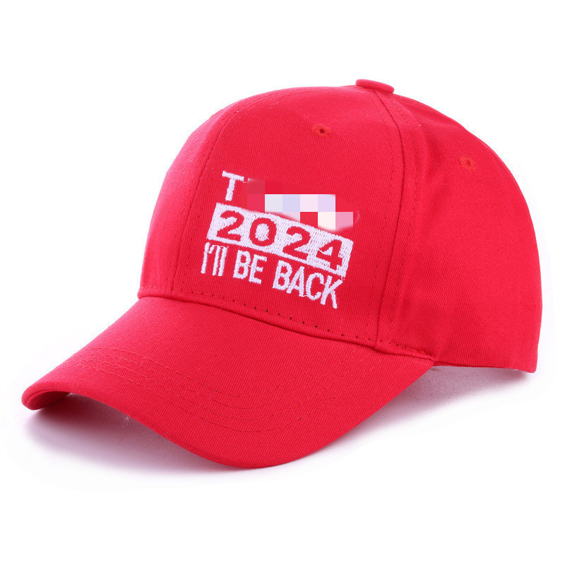 2024 Presidential Election Red Caps Take America Back Trum p 2024 I'll Be Back Baseball Hats