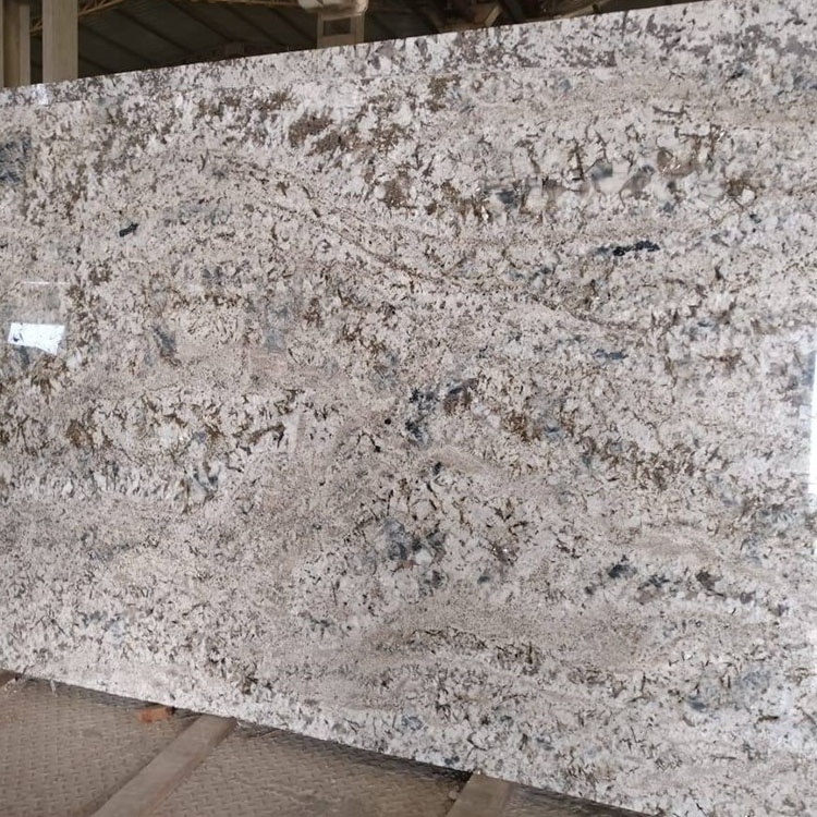 Blue Flower Granite Slabs Tiles for Kitchen Countertops