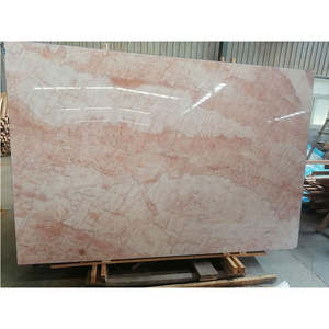 Red Cream rosa crema white and pink marble tile 12x12 inch the price of the marble slab in china