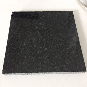 Nero impala polished black granite big stone African Zimbabwe black granite wall floor tiles precision granite surface plate