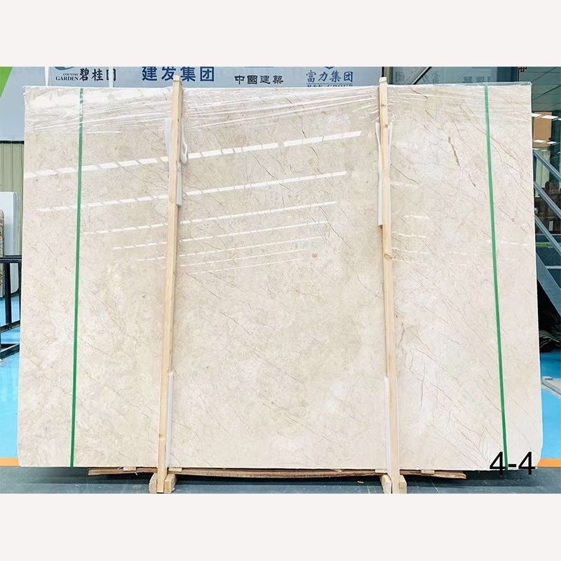 Wholesale Factory Direct Menes Gold Marble Slabs For Bathroom Flooring Walling Tiles Beige Marble Stone Floor Tiles For Stairs